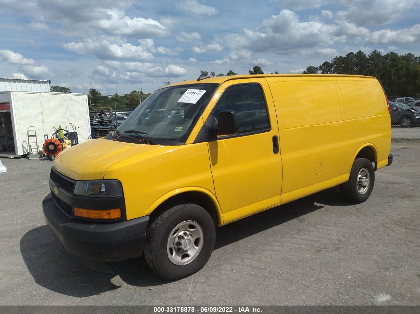 2019 CHEVROLET EXPRESS CARGO VAN 1GCWGAFPXK1338048