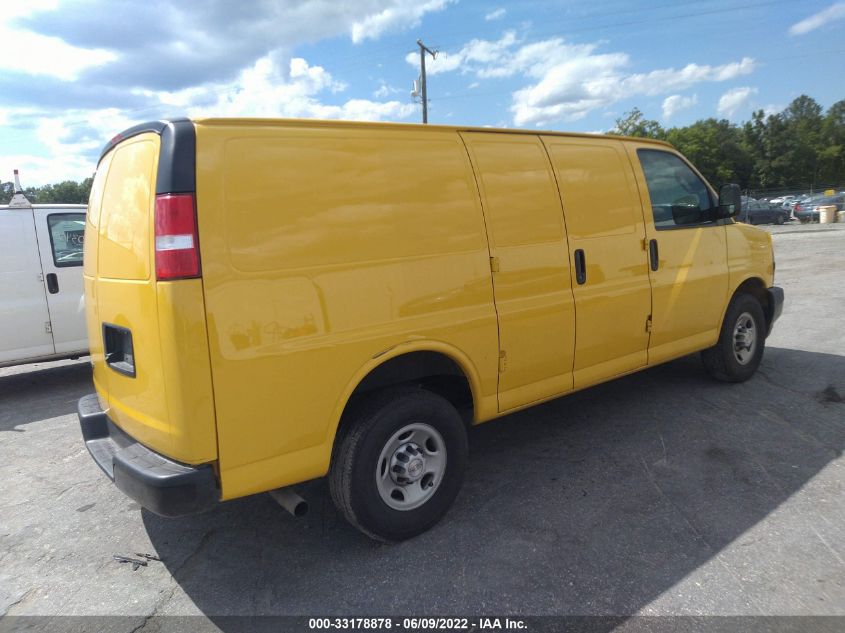 2019 CHEVROLET EXPRESS CARGO VAN 1GCWGAFPXK1338048