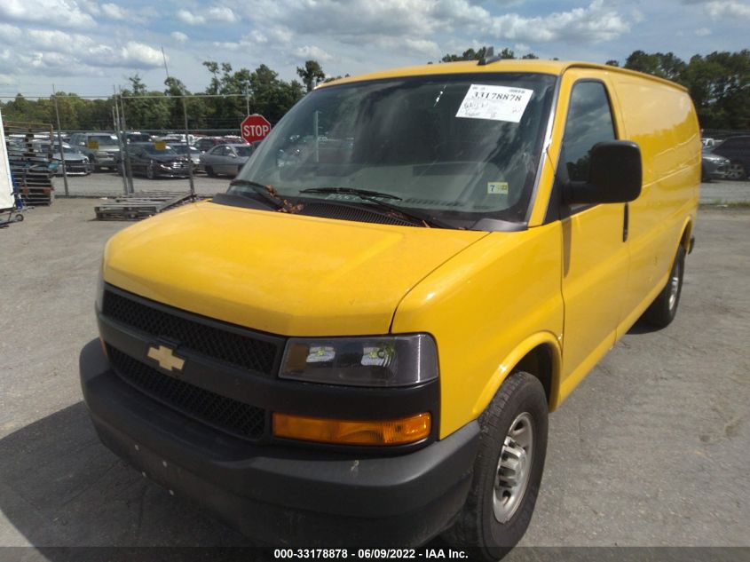 2019 CHEVROLET EXPRESS CARGO VAN 1GCWGAFPXK1338048