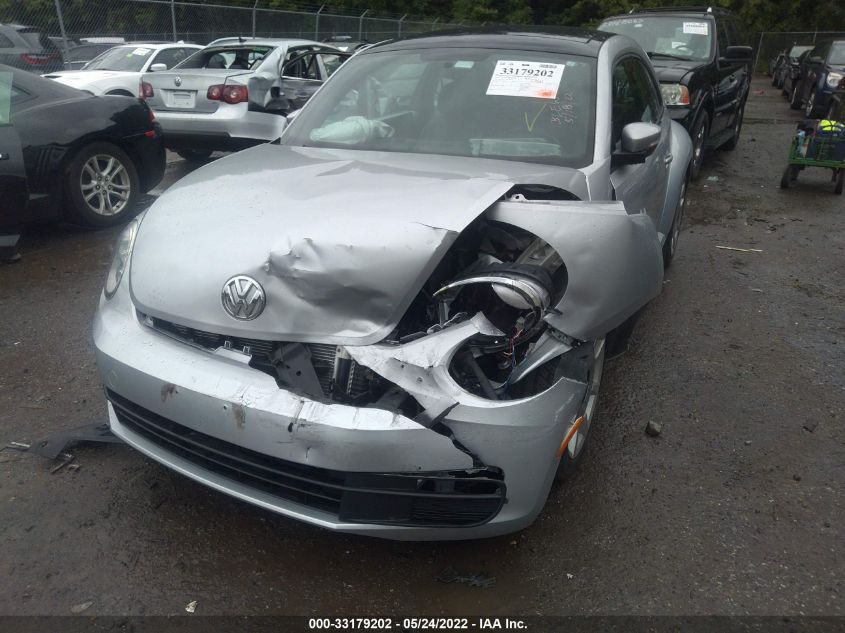 2014 VOLKSWAGEN BEETLE COUPE 1.8T W/SUN/SOUND/NAV 3VWJ17AT3EM634441