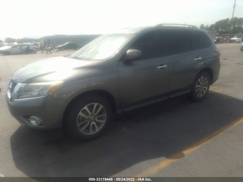 2016 NISSAN PATHFINDER SV 5N1AR2MN4GC600990