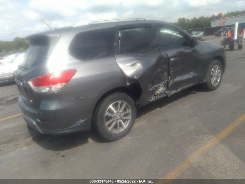2016 NISSAN PATHFINDER SV 5N1AR2MN4GC600990