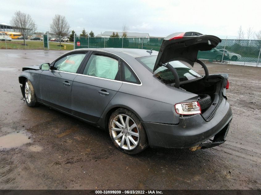 2013 AUDI A4 PRESTIGE WAUKFAFL6DA181651