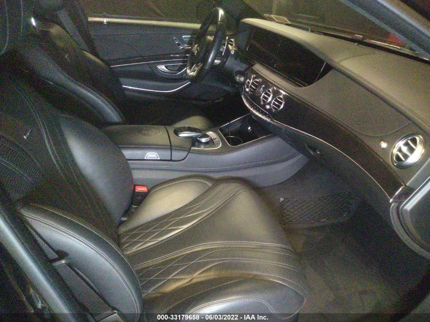 2016 MERCEDES-BENZ S-CLASS 63 AMG WDDUG7JB2GA223298