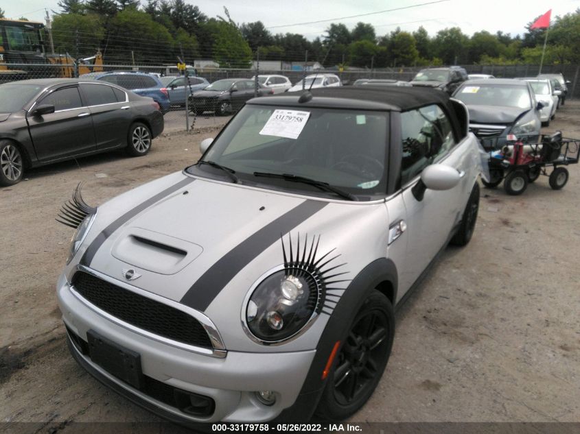 2015 MINI COOPER CONVERTIBLE S WMWZP3C53FT707934