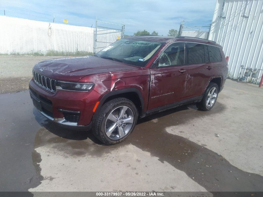 2021 JEEP GRAND CHEROKEE L LIMITED 1C4RJKBG6M8104722
