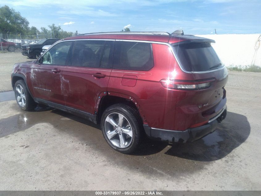 2021 JEEP GRAND CHEROKEE L LIMITED 1C4RJKBG6M8104722