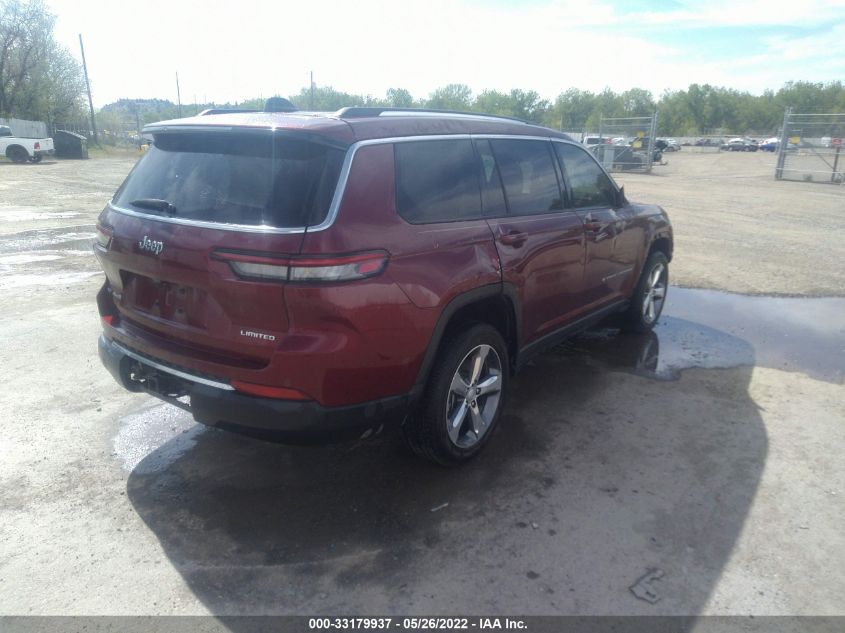 2021 JEEP GRAND CHEROKEE L LIMITED 1C4RJKBG6M8104722