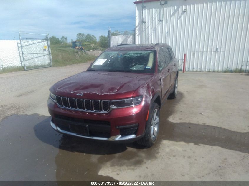 2021 JEEP GRAND CHEROKEE L LIMITED 1C4RJKBG6M8104722