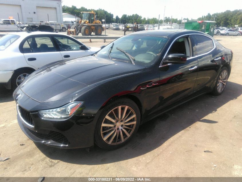 2015 MASERATI GHIBLI ZAM57XSA3F1150196