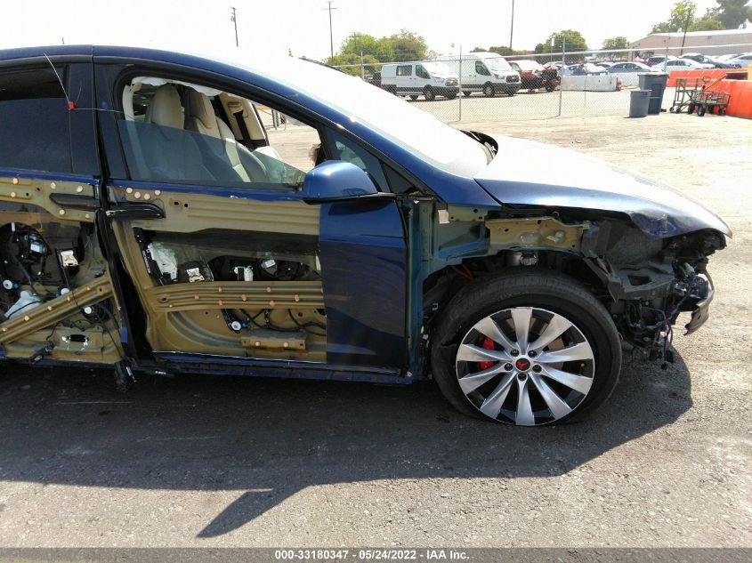 2019 TESLA MODEL X P100D/PERFORMANCE 5YJXCDE41KF180408