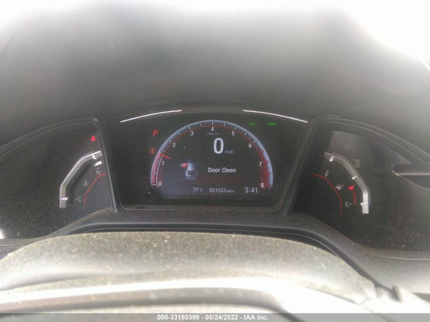 2021 HONDA CIVIC HATCHBACK SPORT SHHFK7H49MU210011