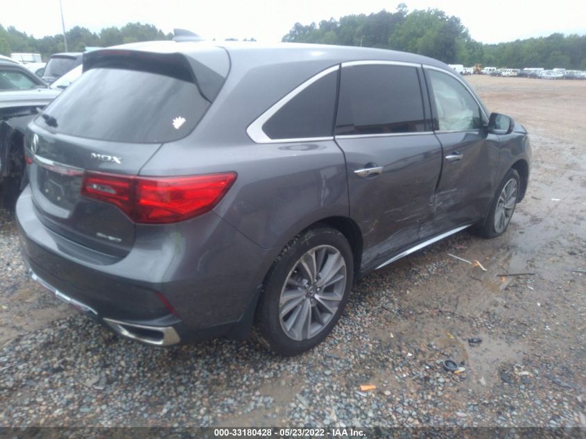 2018 ACURA MDX W/TECHNOLOGY PKG 5J8YD4H51JL001481