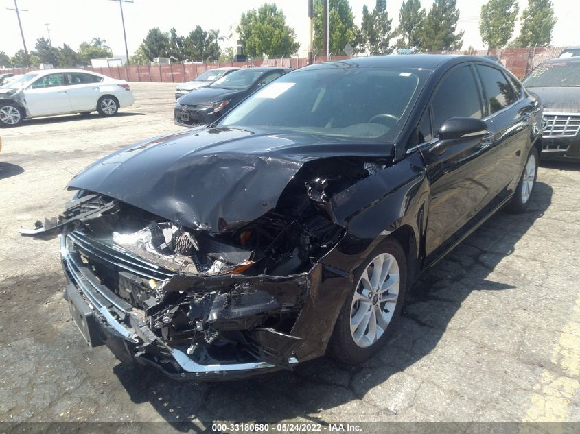 2020 FORD FUSION HYBRID SEL 3FA6P0MU8LR113451