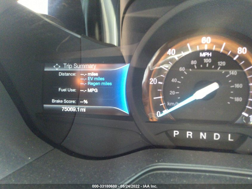 2020 FORD FUSION HYBRID SEL 3FA6P0MU8LR113451
