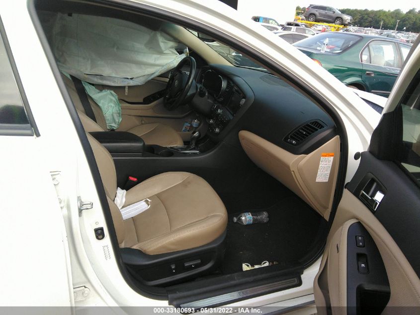 2013 KIA OPTIMA HYBRID EX KNAGM4AD6D5043209