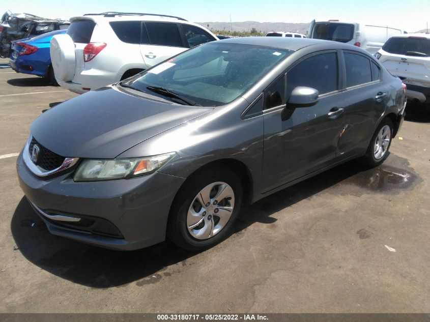 2013 HONDA CIVIC SDN LX 2HGFB2F51DH520150