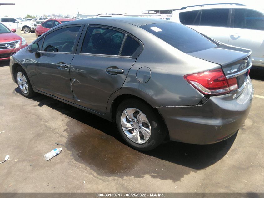 2013 HONDA CIVIC SDN LX 2HGFB2F51DH520150