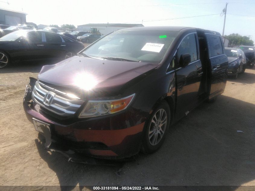 2013 HONDA ODYSSEY EX 5FNRL5H42DB073882