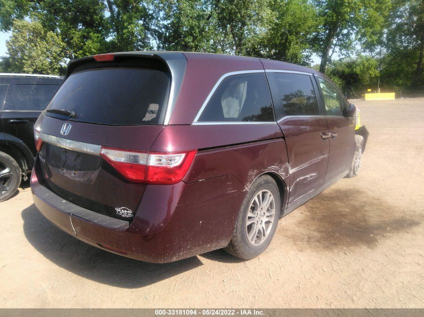 2013 HONDA ODYSSEY EX 5FNRL5H42DB073882