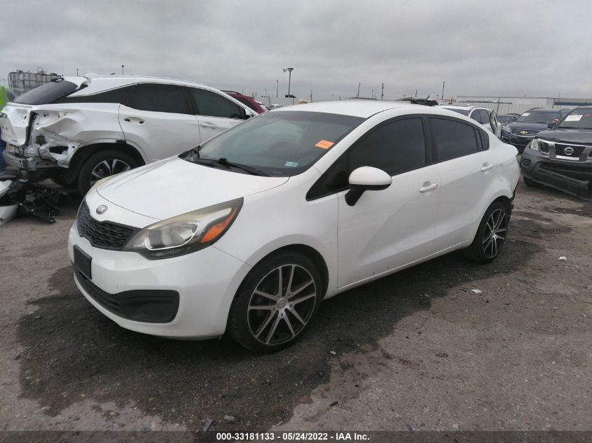 2013 KIA RIO LX KNADM4A33D6231982