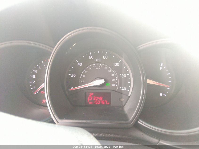 2013 KIA RIO LX KNADM4A33D6231982