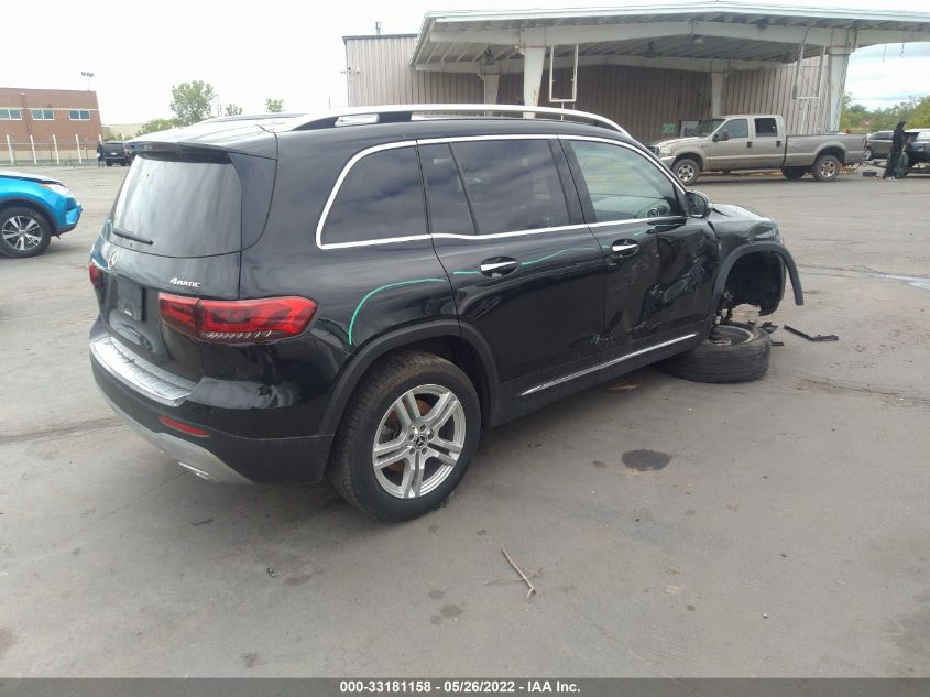 2020 MERCEDES-BENZ GLB GLB 250 WDC4M4HB2LW007384