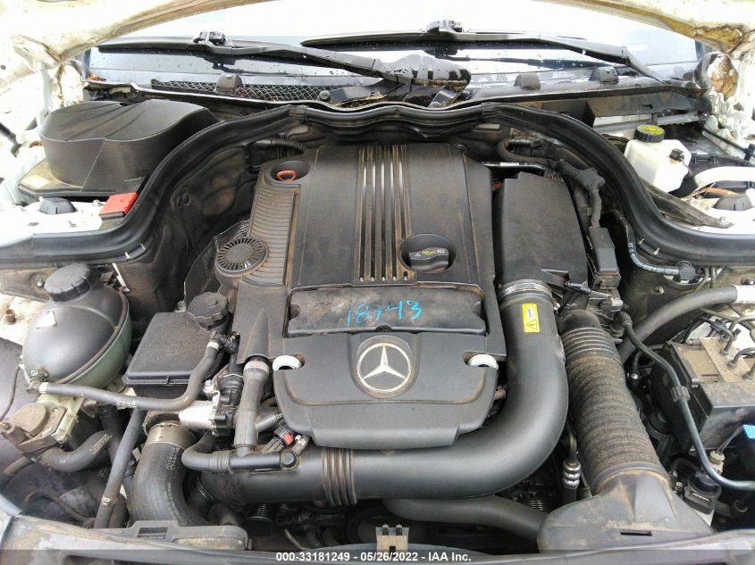 2013 MERCEDES-BENZ C-CLASS 250 WDDGF4HB5DR257947