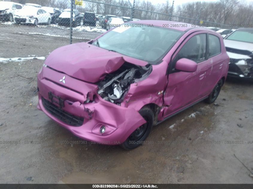 2015 MITSUBISHI MIRAGE DE/RF ML32A3HJ8FH046693