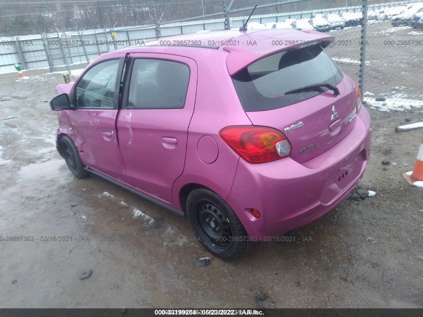 2015 MITSUBISHI MIRAGE DE/RF ML32A3HJ8FH046693