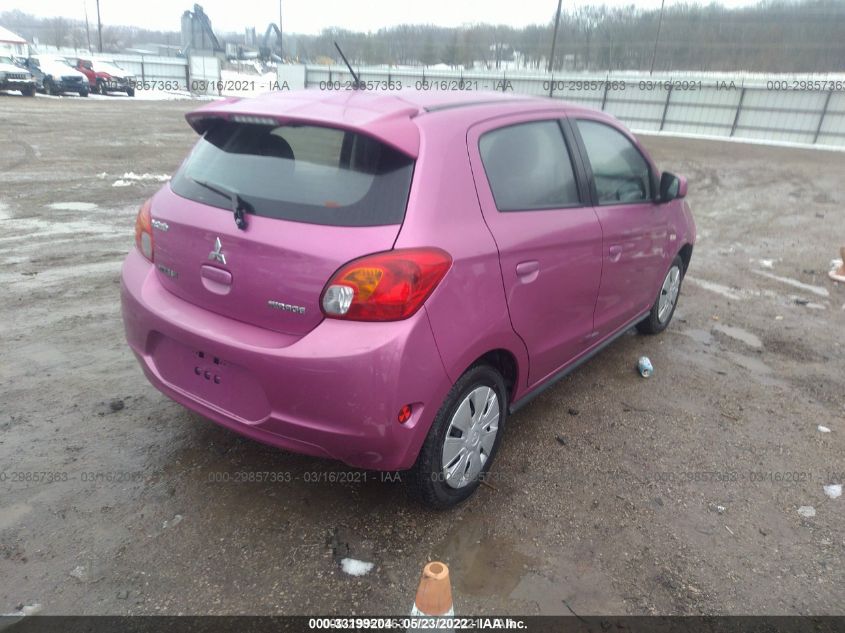 2015 MITSUBISHI MIRAGE DE/RF ML32A3HJ8FH046693