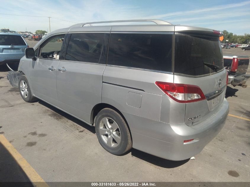 2016 NISSAN QUEST SV/S/PLATINUM/SL JN8AE2KP5G9151843