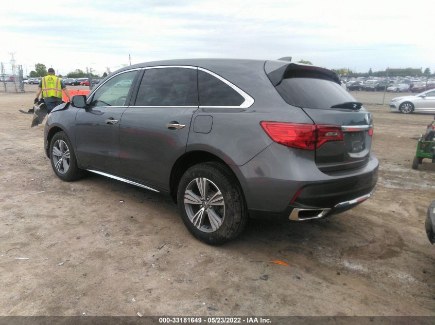 2020 ACURA MDX 5J8YD4H37LL029934