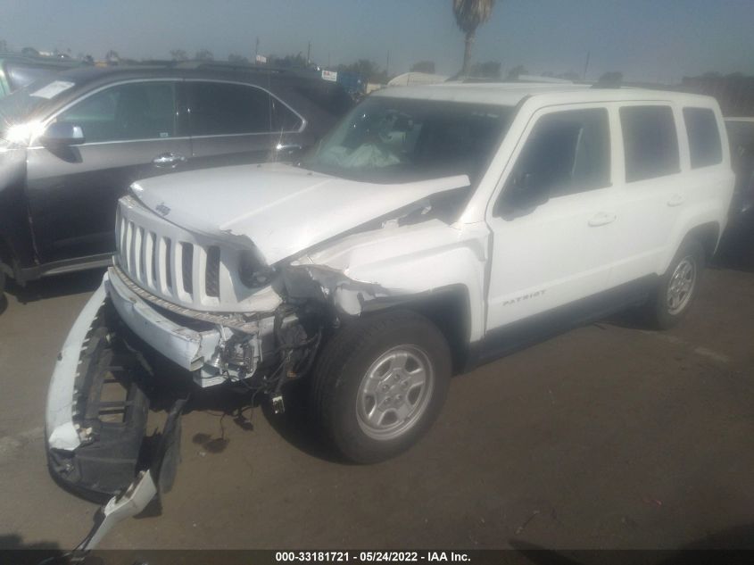 2016 JEEP PATRIOT SPORT 1C4NJRBB1GD781930