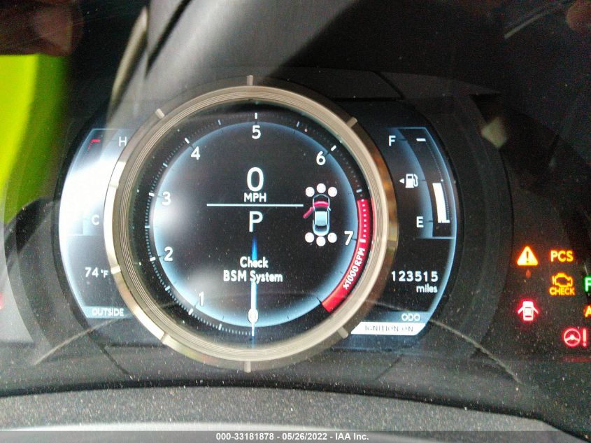 2015 LEXUS RC 350 JTHSE5BCXF5004484