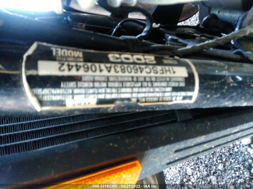 2003 HONDA VTX1800 C 1HFSC46083A106442