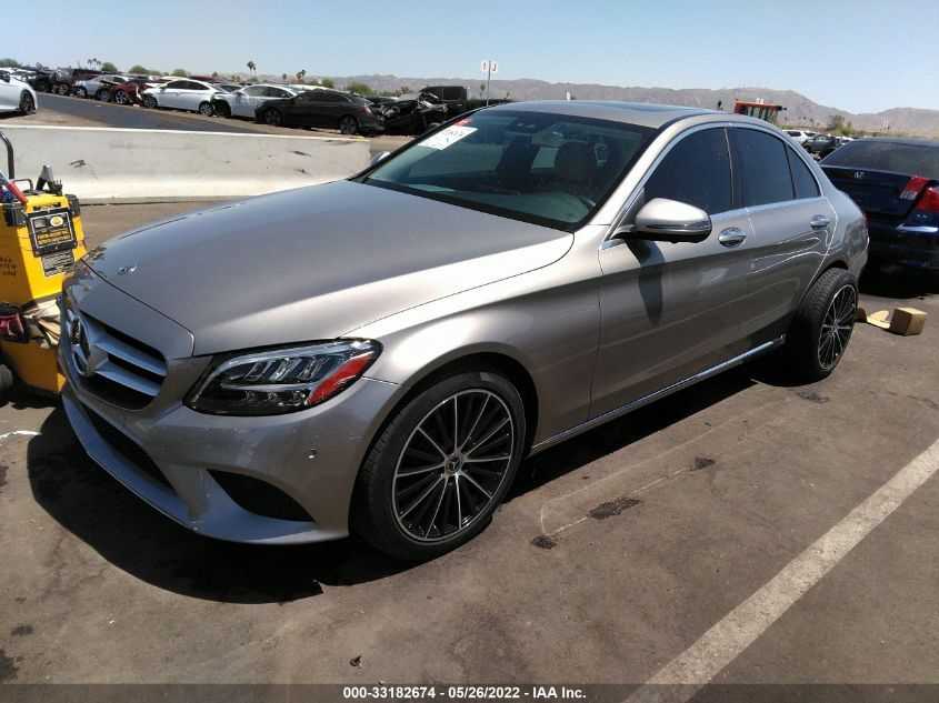 2020 MERCEDES-BENZ C-CLASS C 300 WDDWF8DB2LR558005