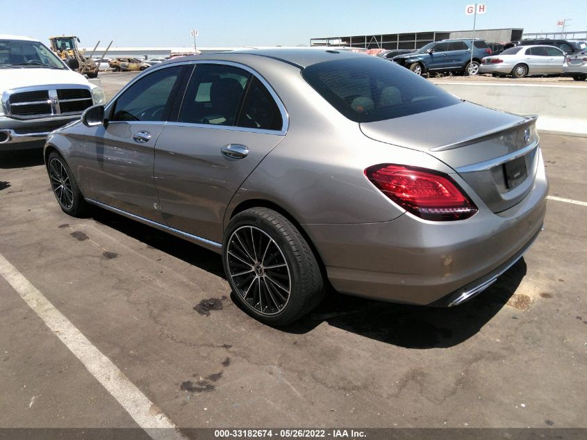 2020 MERCEDES-BENZ C-CLASS C 300 WDDWF8DB2LR558005
