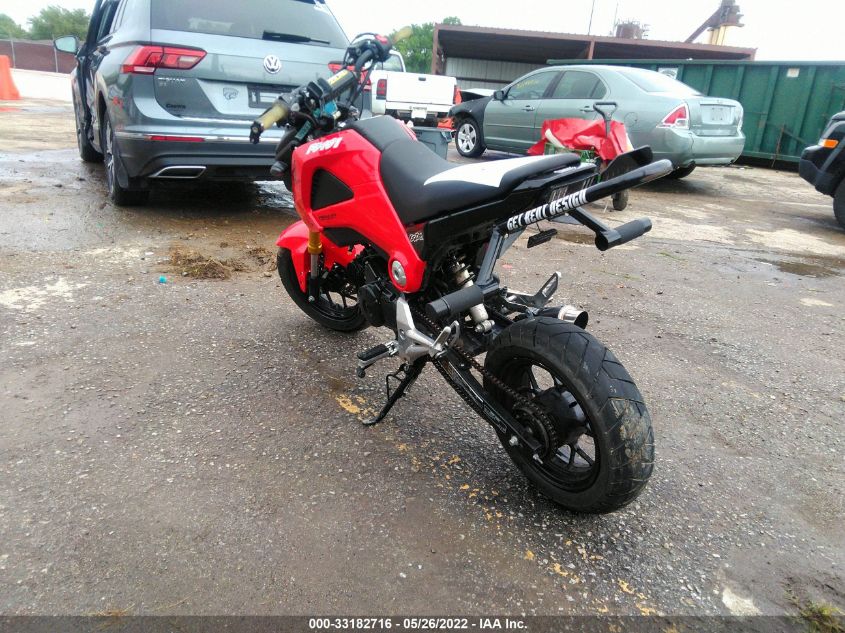 2014 HONDA GROM 125 MLHJC6110E5005311