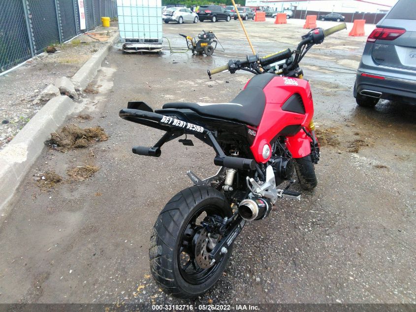 2014 HONDA GROM 125 MLHJC6110E5005311