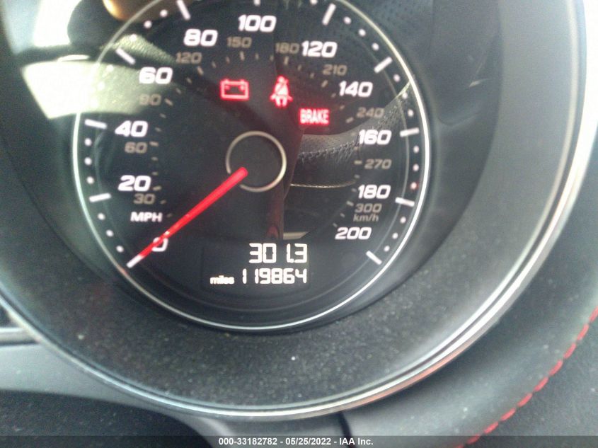 2013 AUDI TT RS TRUB3AFK5D1900798