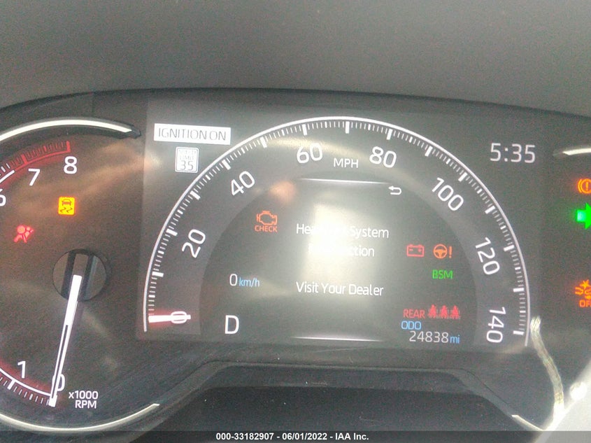 Image 7 of 2019 TOYOTA RAV4  salvage vehicle - Lot #33182907 at IAAI