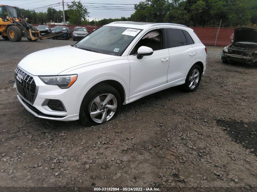 2021 AUDI Q3 PREMIUM WA1AUCF38M1108436