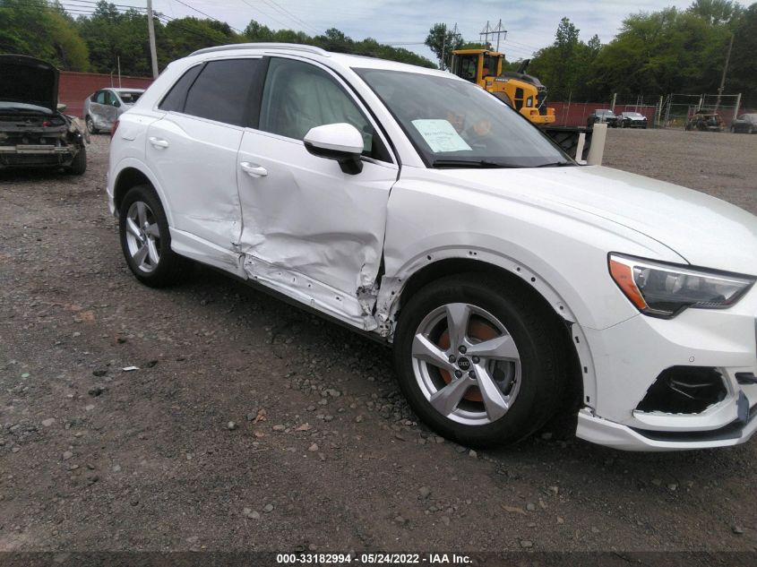 2021 AUDI Q3 PREMIUM WA1AUCF38M1108436