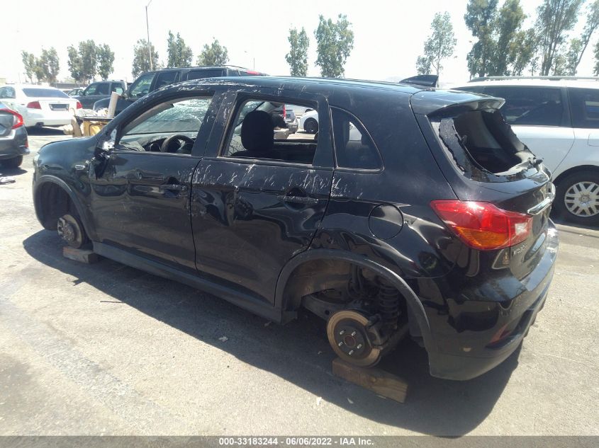 2019 MITSUBISHI OUTLANDER SPORT 2.0 JA4AP3AU0KU020662