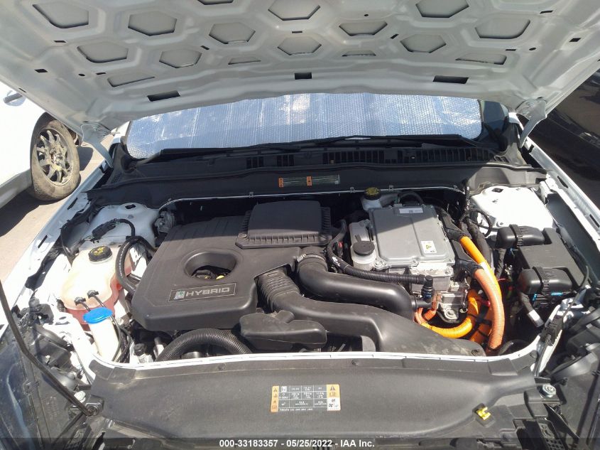 2019 FORD FUSION HYBRID SE 3FA6P0LU6KR262733