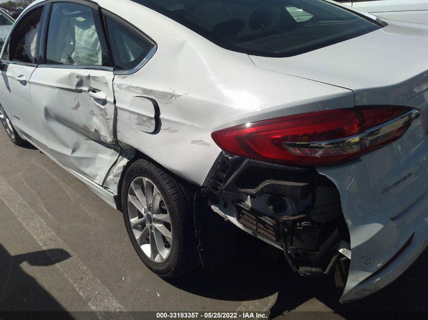 2019 FORD FUSION HYBRID SE 3FA6P0LU6KR262733