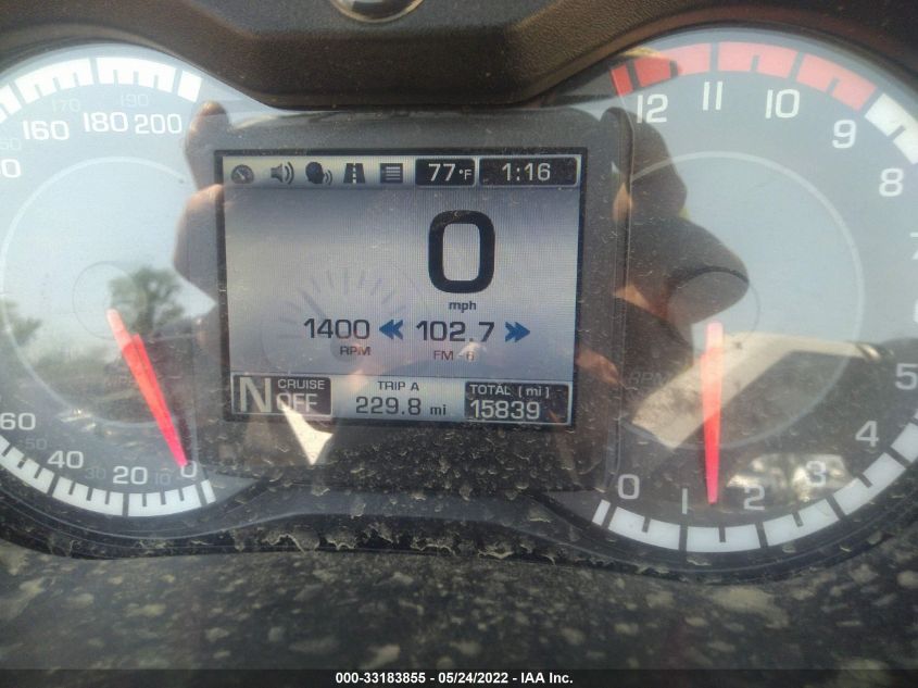 2010 CAN-AM SPYDER ROADSTER RT 2BXJBLC13AV001064