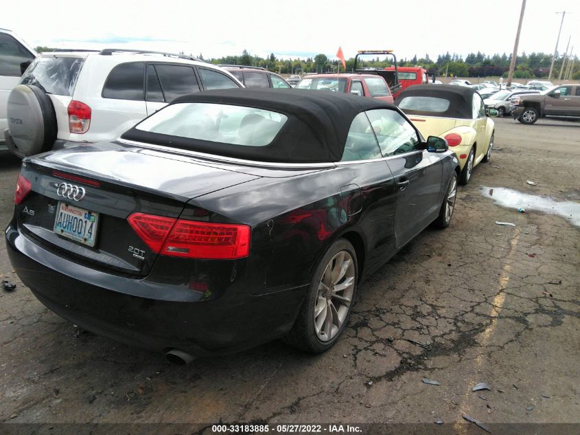 2014 AUDI A5 PREMIUM PLUS WAULFAFH5EN009587