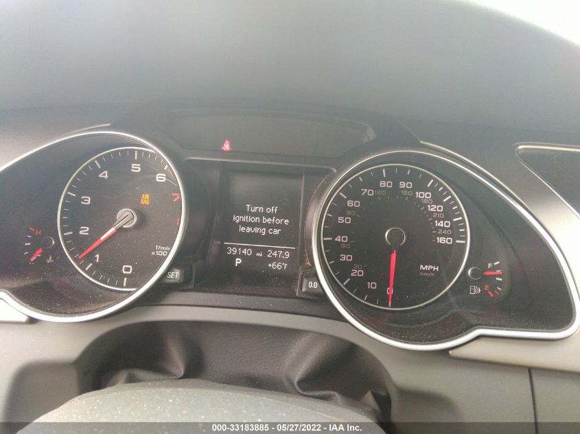 2014 AUDI A5 PREMIUM PLUS WAULFAFH5EN009587